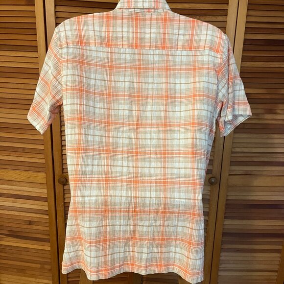 PATAGONIA ORGANIC COTTON MEN'S SZ MEDIUM SS CASUAL SHIRT - Picture 4 of 8